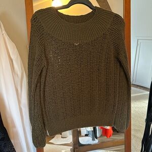 Billabong Green see-through sweater